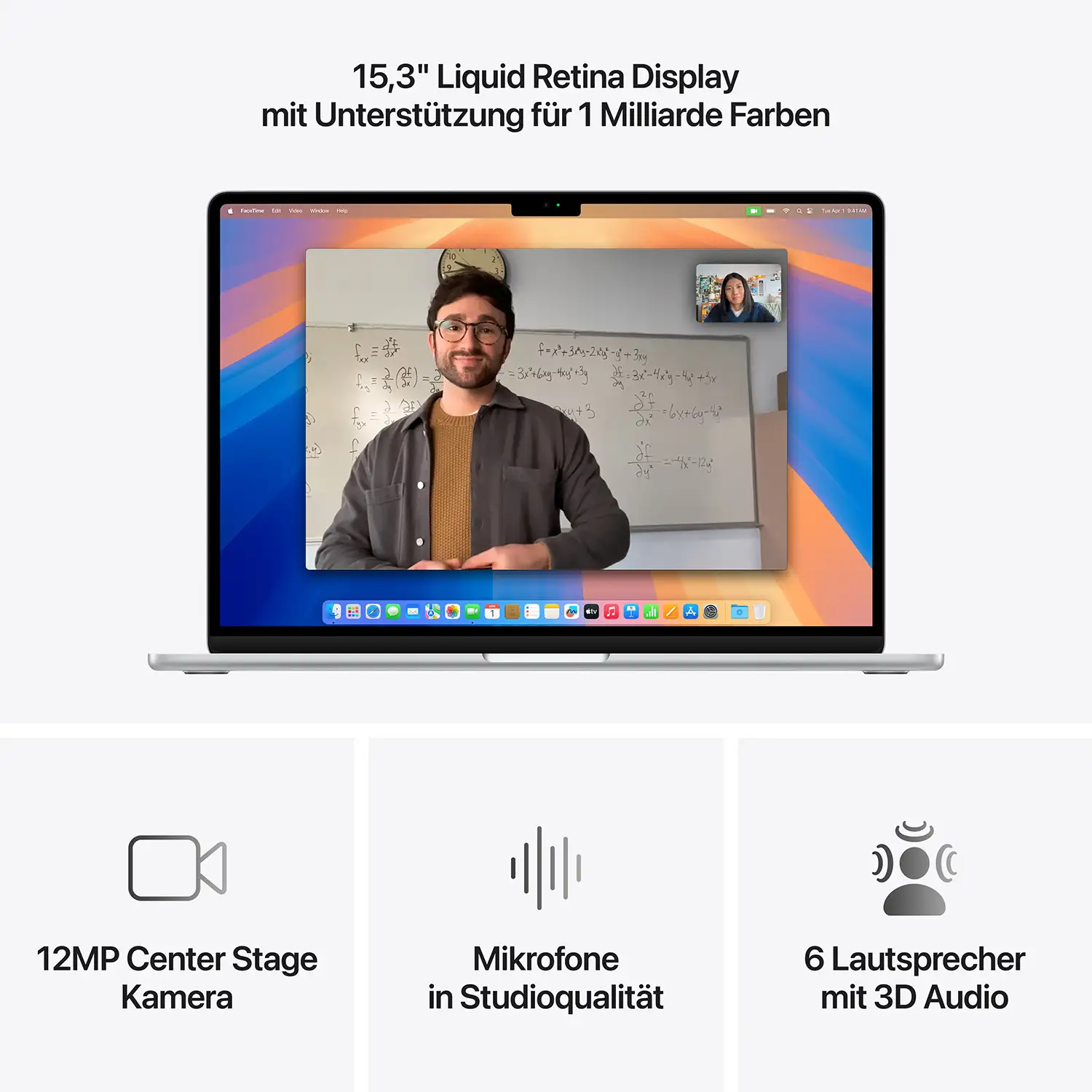 Produktbild: Macbook air 15 inch m4 silber bild position 5
