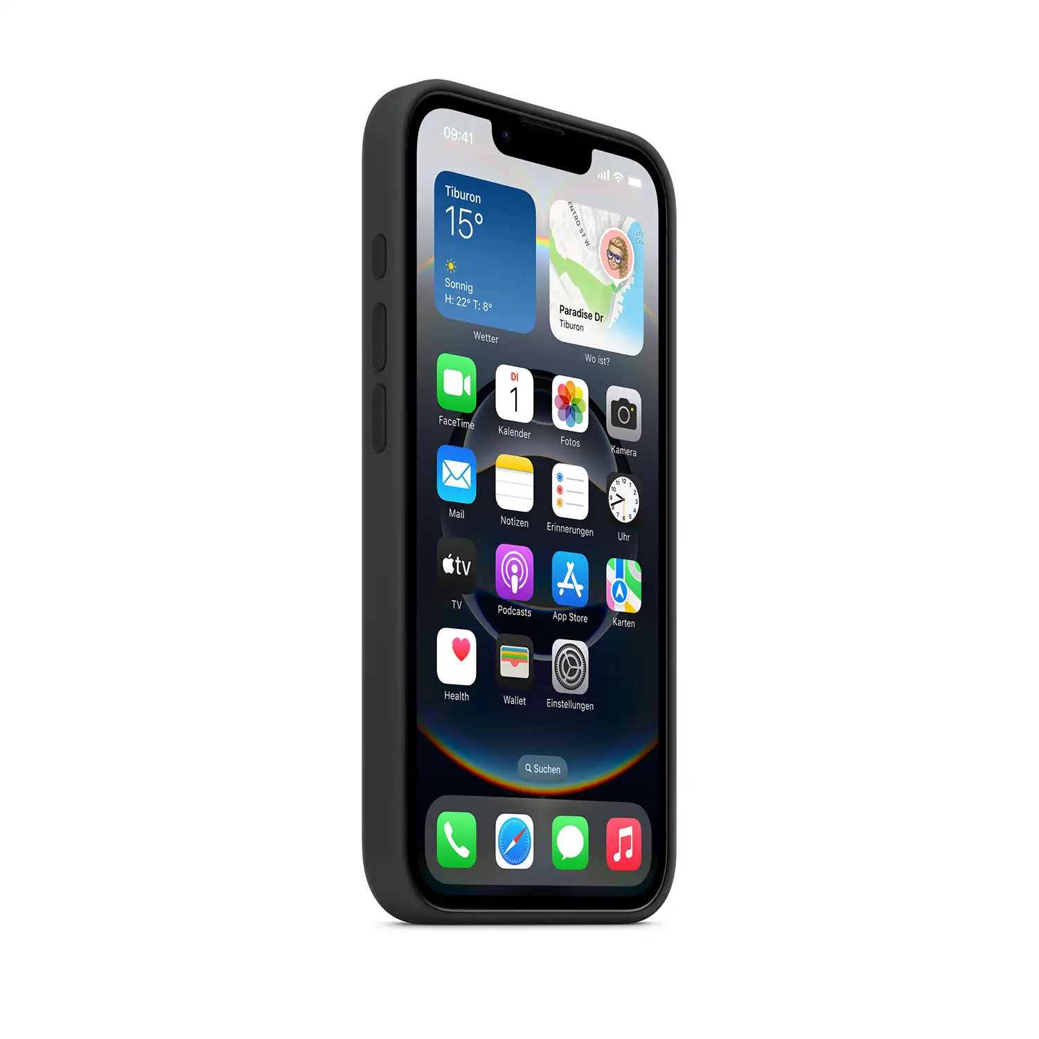 Produktbild: Iphone 16e hülle schwarz3