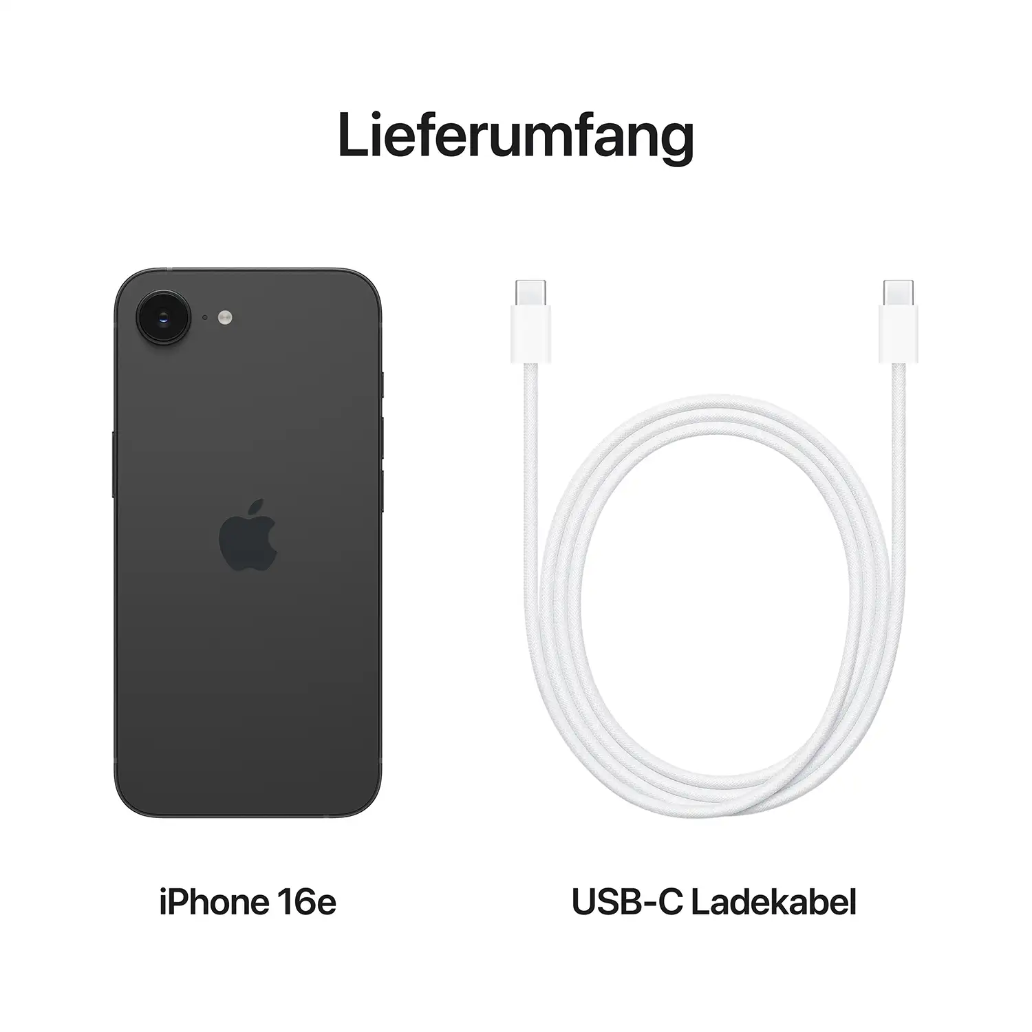 Produktbild: Iphone 16e schwarz bild position 9