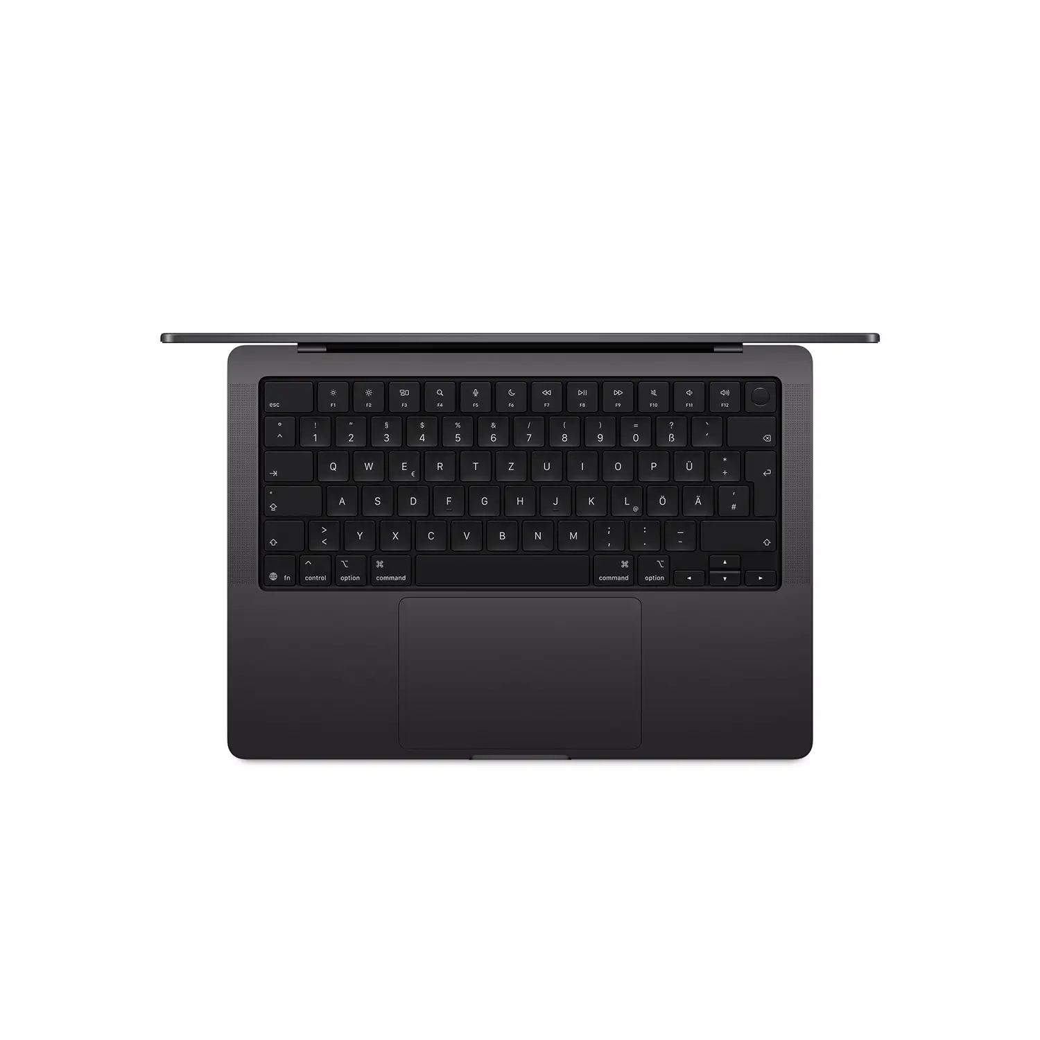 14" MacBook Pro in der Farbe space schwarz