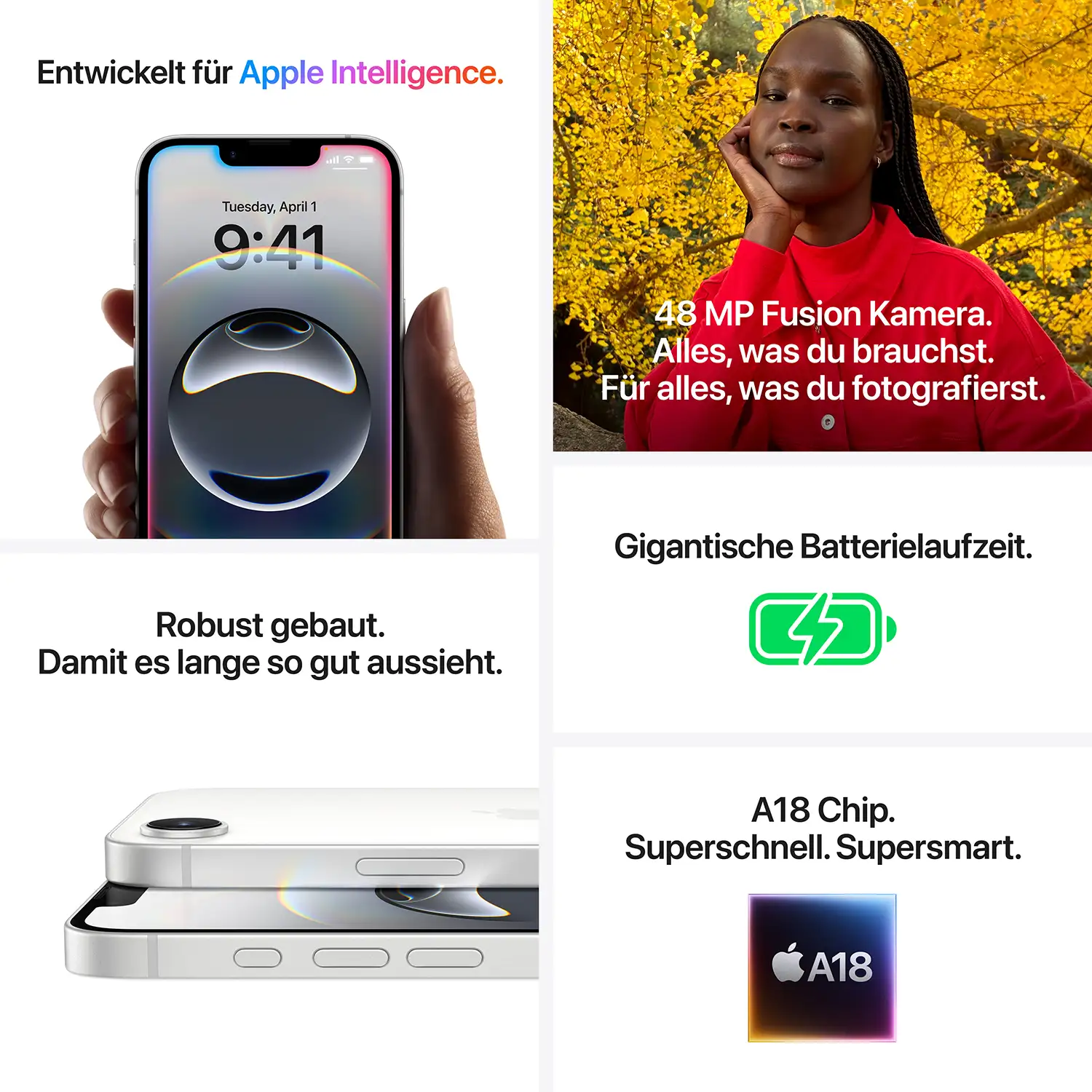 Produktbild: Iphone 16e schwarz bild position 7