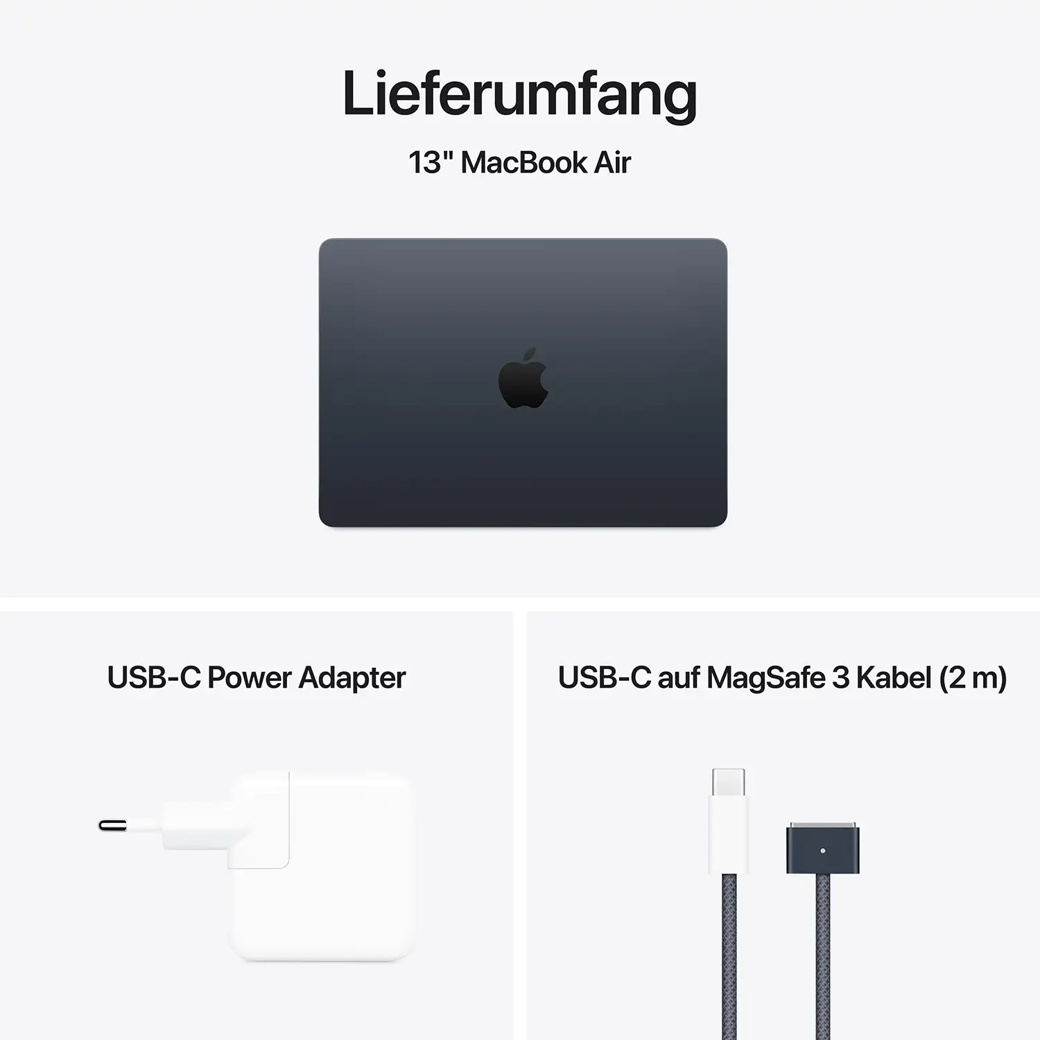 Produktbild: Macbook air 13 inch m4 mitternacht bild position 11