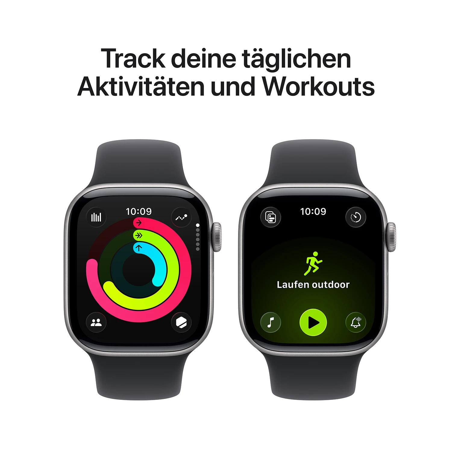 Track deine täglichen Aktivitäten und Workouts