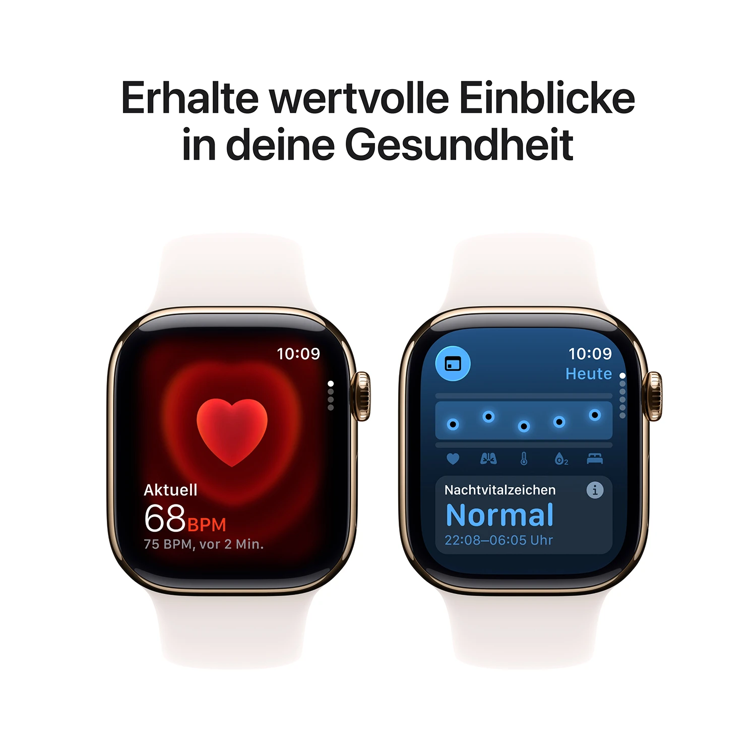Erhalte wertvoll Einblicke in deine Gesundheit