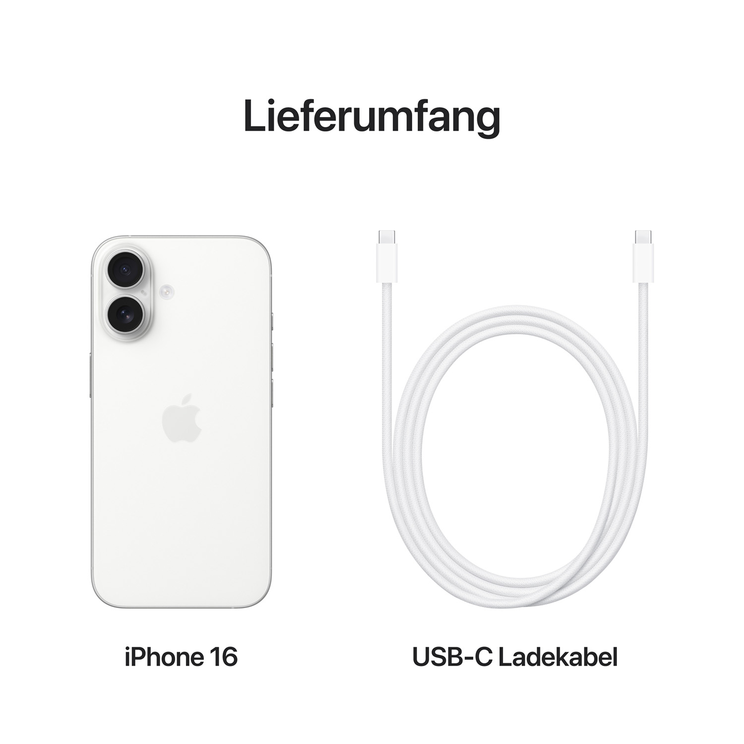 Produktbild: Iphone 16 weiß bild position 8