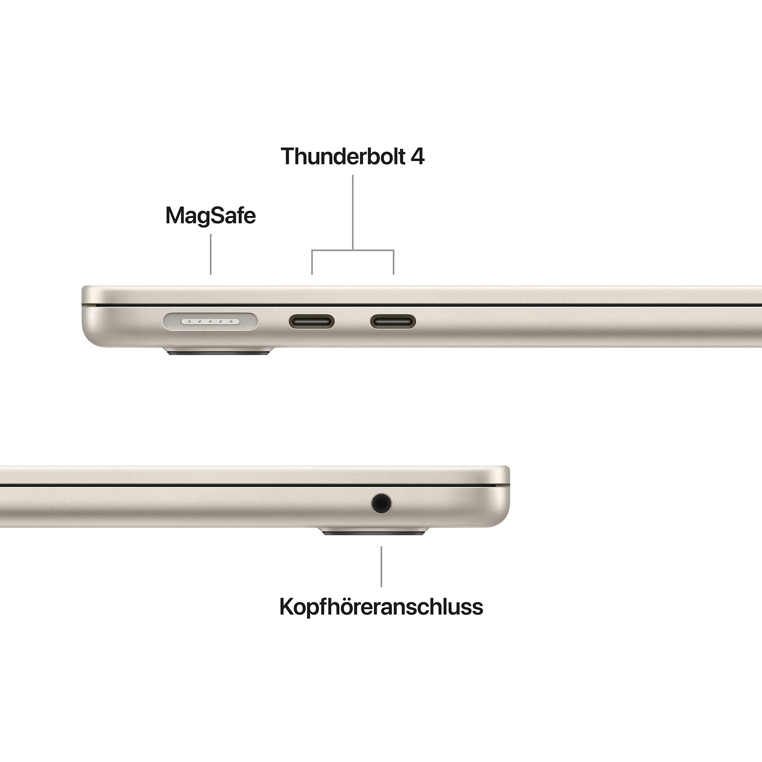 Macbook Air 13'' M5  10-Core CPU  10-Core GPU - 16 GB - 1 TB SSD - Polarstern - 2026