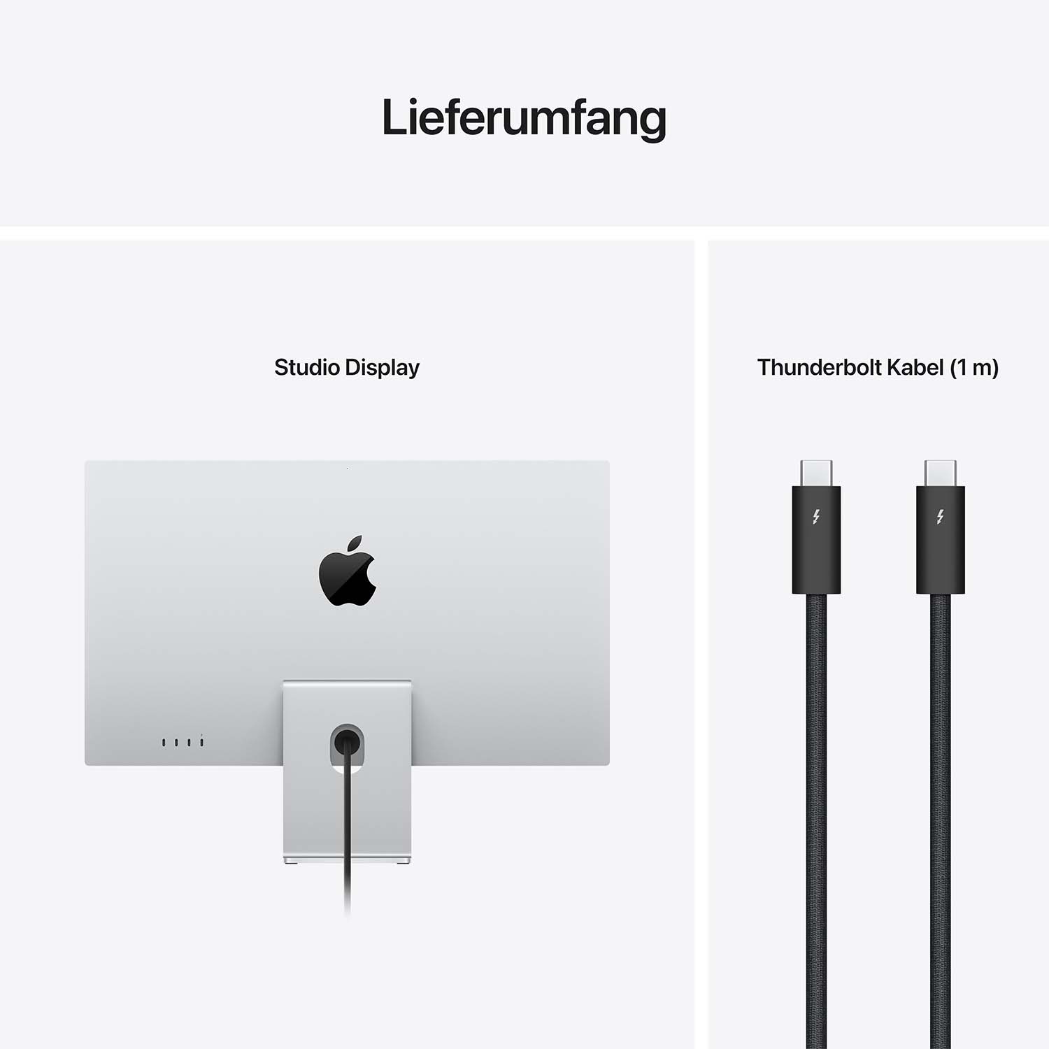Apple Studio Display - Standardglas 27'' - Neigungsverstellbarer Standfuß Apple Studio Display - Standardglas 27'' - Neigungsverstellbarer Standfuß